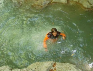 Godendosi Un Bagno Dopo Un Tuffo